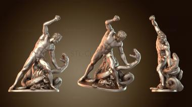3D модель Превращение Ахелоя в змею (STL)