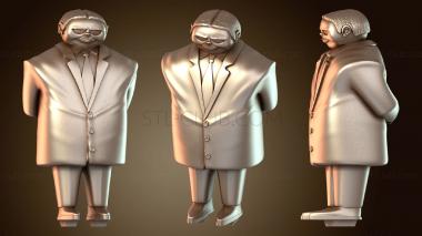 3D модель Семейка Аддамс Гомер (STL)