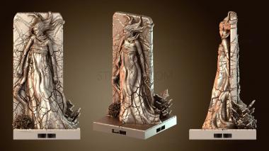 3D модель Эфир Серафим Ковчег Ювы Богиня Рост (STL)
