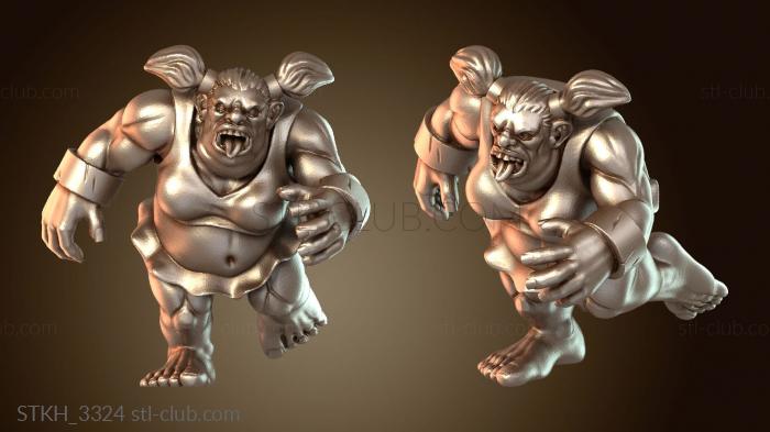 Статуэтки люди Амазонский человек-единорог