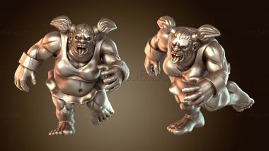 3D модель Амазонский человек-единорог (STL)