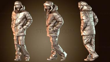 3D модель Эндрю Интеллигент (STL)