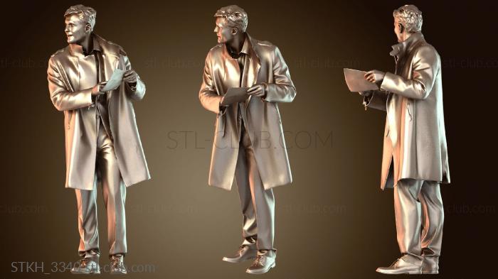 Статуэтки люди Эндрю Пациент