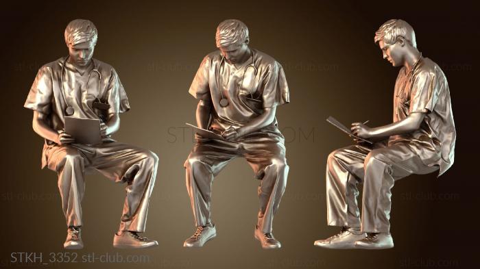 Статуэтки люди Энди Раггед