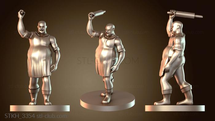 Статуэтки люди Злой пекарь