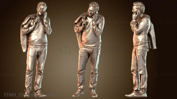 Статуэтки люди Ансельмо Внимательный