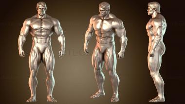 3D модель Арнольд Шварценеггер (STL)