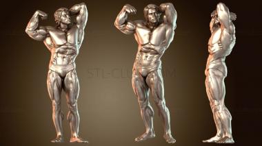 3D модель Арнольд Шварценеггер Мистер Олимпия (STL)