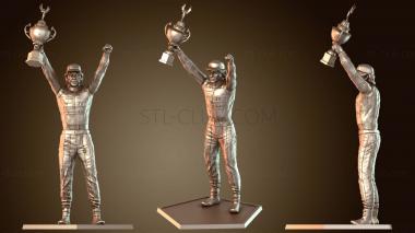 3D модель Вдохновленный Айртоном Сенной (STL)