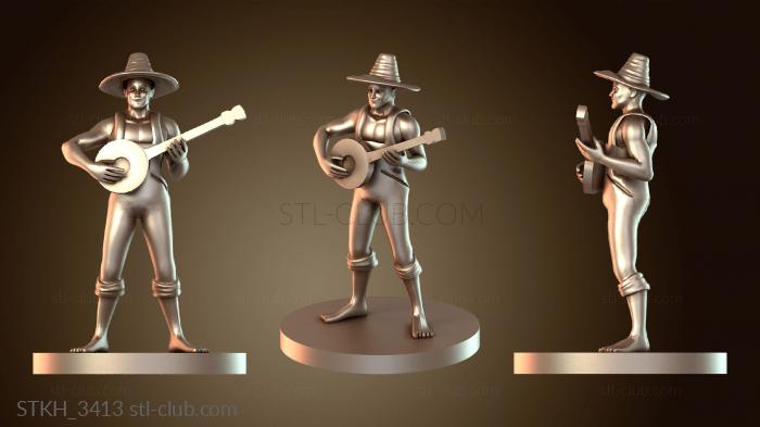 Бард Хиллбилли Человек Мужчина