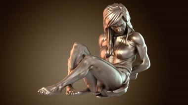 3D модель Зверолюди Связанный Крестьянин Свирепый (STL)