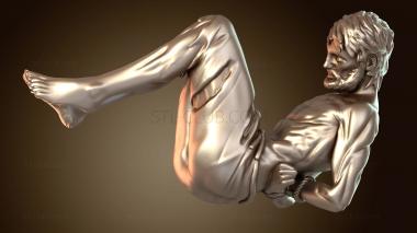 3D модель Зверолюди Связанный Крестьянин Верный (STL)