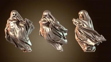 3D модель Свирепый призрак в зверином обличье (STL)