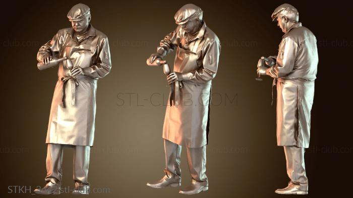 Статуэтки люди Бернд Персистент