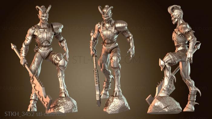 Статуэтки люди Воин Кровавых Дев