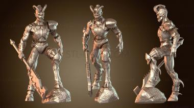 3D модель Воин Кровавых Дев (STL)