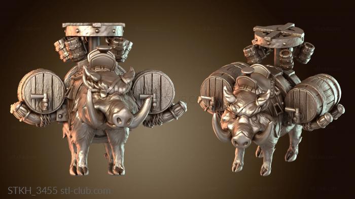 Статуэтки люди Пиво «Кабан»