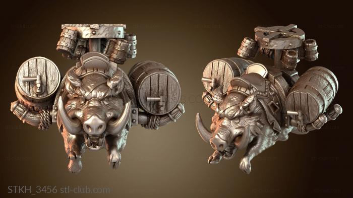 Статуэтки люди Пивная гора кабана