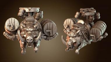 3D модель Пивная гора кабана (STL)