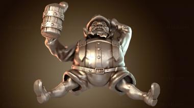 3D модель Boar Beer Mount Rider (STL)
