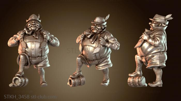 Статуэтки люди Хранитель кабанов