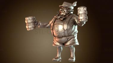 3D модель Хранитель кабана Поилка (STL)