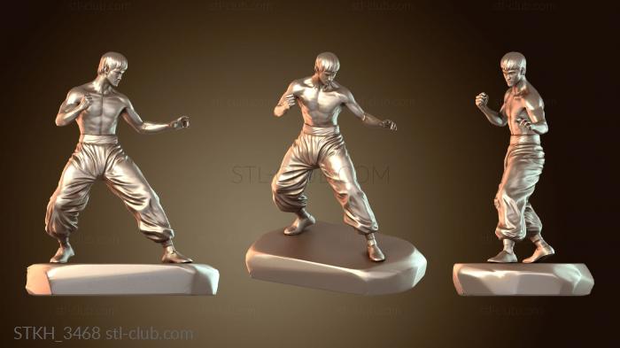 Брюс Ли Сосредоточен