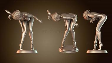 3D модель Девушка-зайчик (STL)