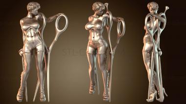 3D модель Женщина Каприс (STL)