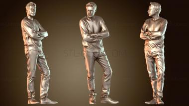 3D модель Карлос Мотивированный (STL)