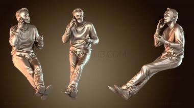 3D модель Мультяшный стул Берни (STL)