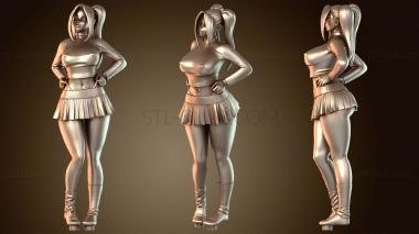 3D модель Рубашка и юбка Chloe (STL)