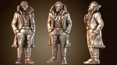 3D модель Киберпанк Мигги Кимосабе (STL)