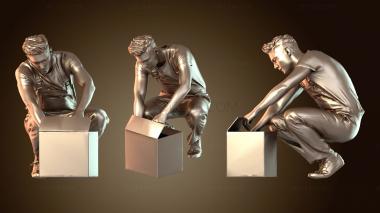 3D модель Дэн Повтор (STL)