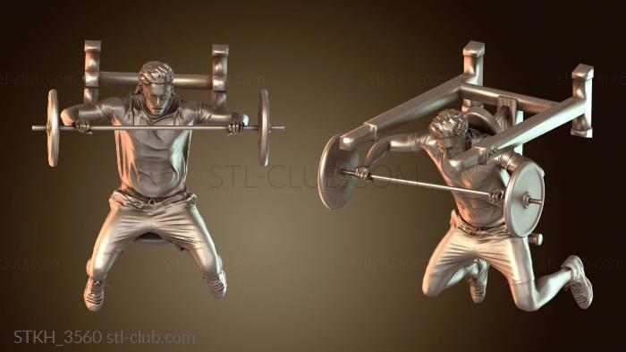 Статуэтки люди Дэн Клир