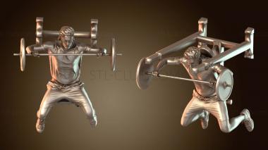 3D модель Дэн Клир (STL)