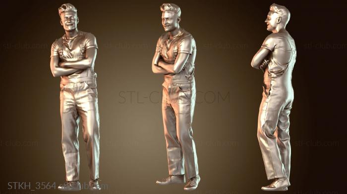 Статуэтки люди Дэн Джейд