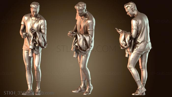 Статуэтки люди Дэн Желтый