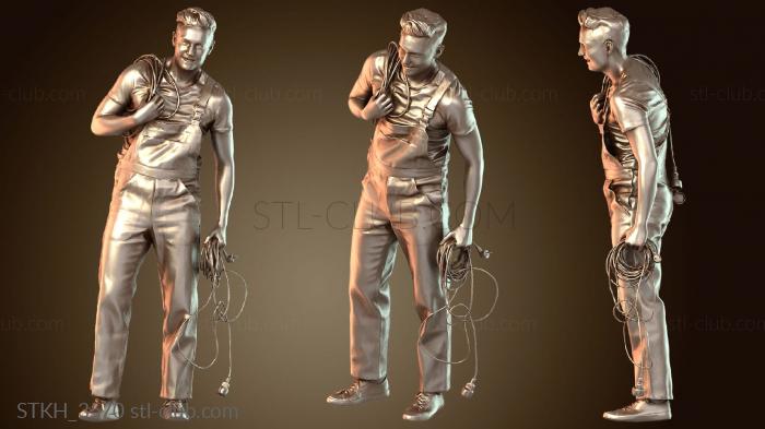 Статуэтки люди Дэн Зил