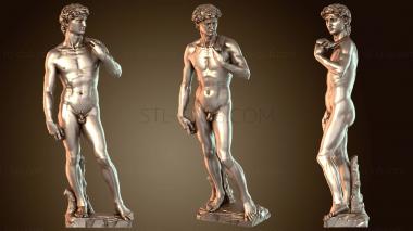 3D модель Давид Микеланджело Галерея Академии Флоренции (STL)
