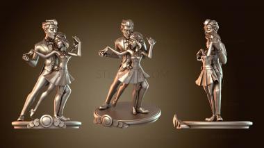 3D модель Танцоры Деко (STL)