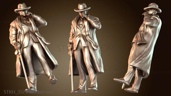 Статуэтки люди Детектив Джек Зил