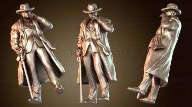 3D модель Детектив Джек Зил (STL)