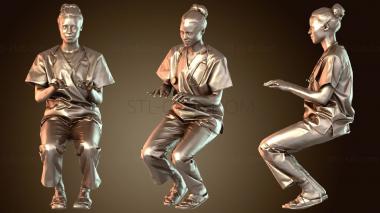 3D модель Диана Стронг (STL)