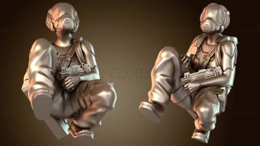 3D модель Доктор Фен, специалист по биологической опасности (STL)