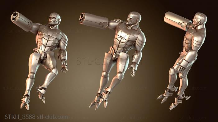 Статуэтки люди Роковой Бот Свирепый