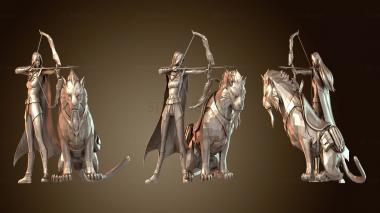 3D модель Аниме-адаптация Dota Mirana (STL)