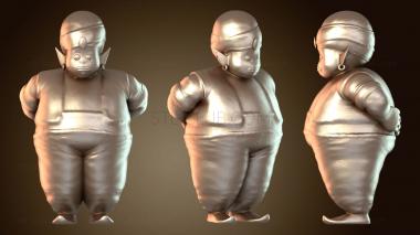 3D модель Dragon Ball Мистер Попо (STL)