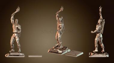 3D модель Голландский торс бюст форма J (STL)