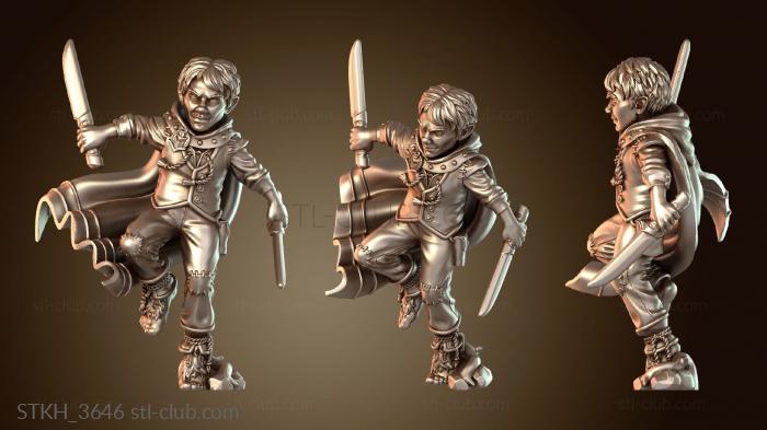 Статуэтки люди Встреча с полуросликом-разбойником